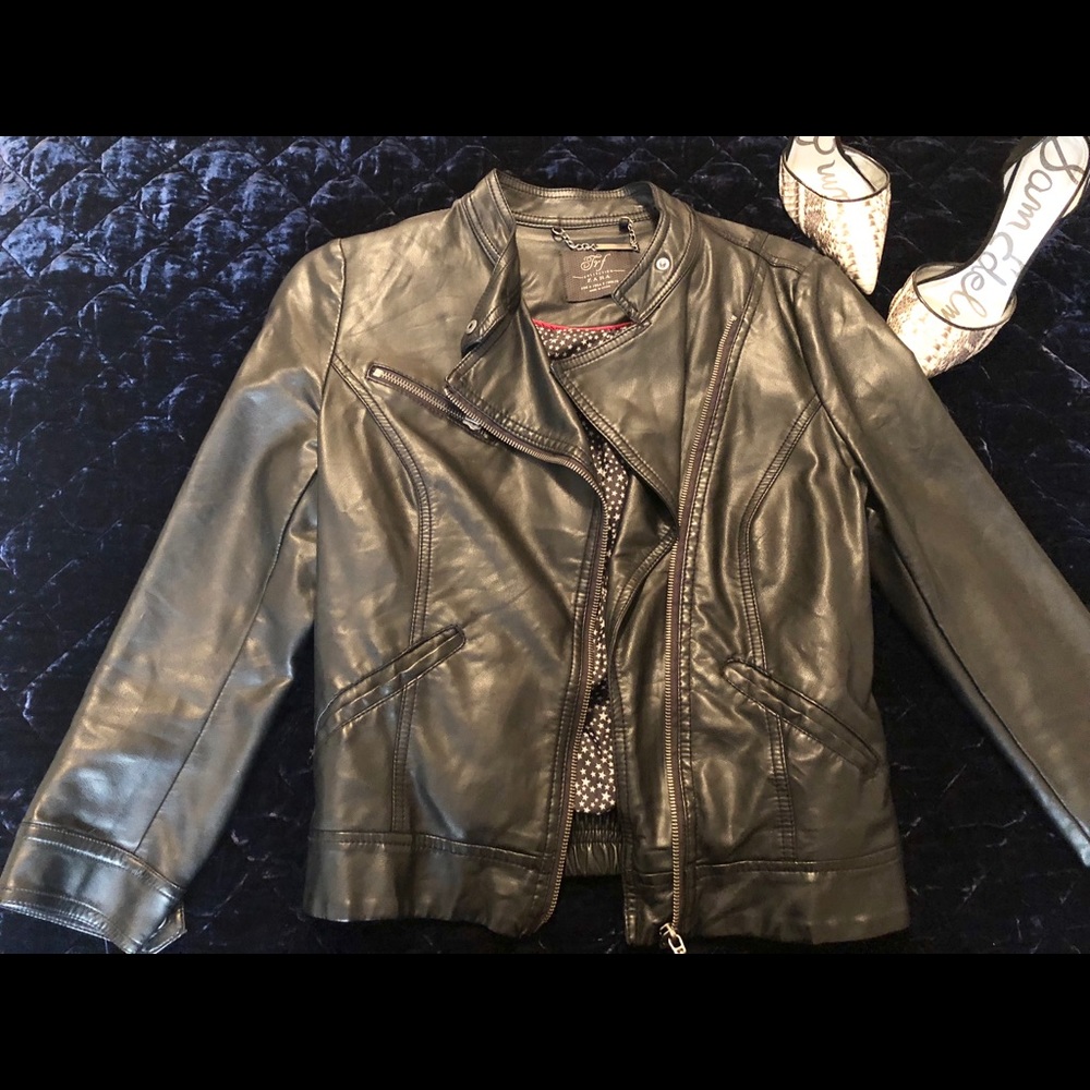 ZARA Faux leather Jacket